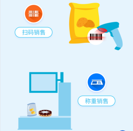 零食店用什么收銀系統?稱重收銀二合一